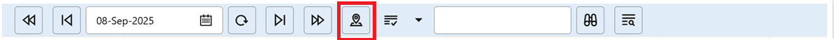 Planboard Map menu option