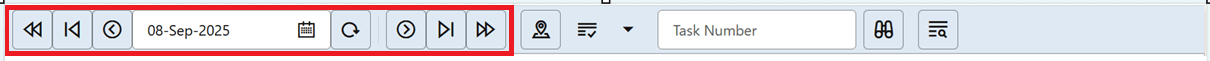 Gantt Date Region