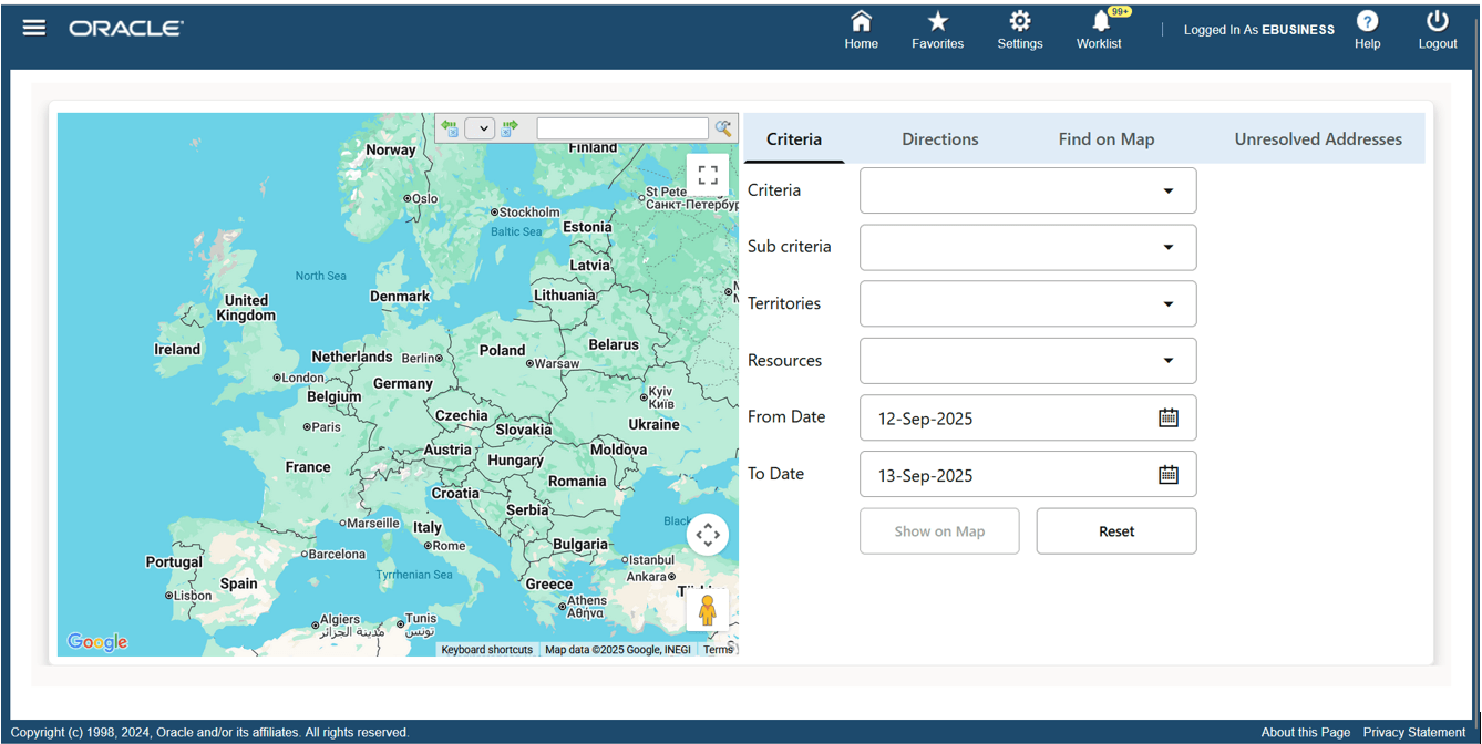 Map UI