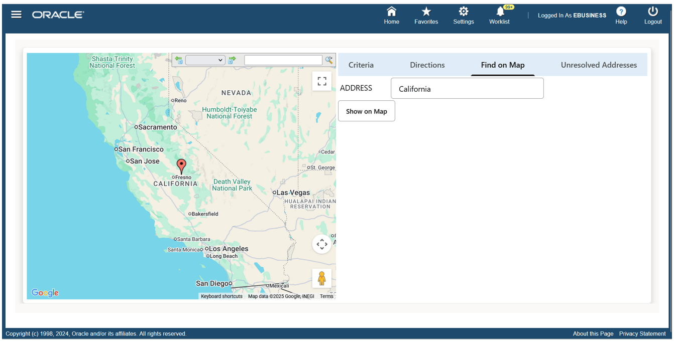 Map Find function