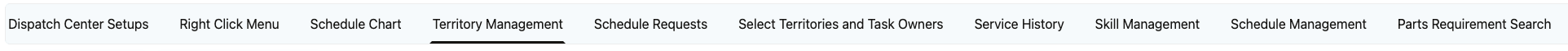 Territory Management UI Option