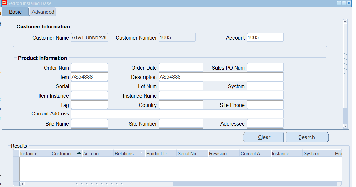 Install Search Form