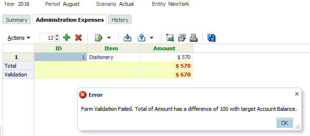 validation error message example