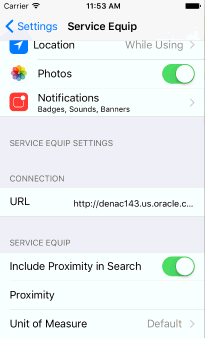 Setting User Preferences in a Smartphone