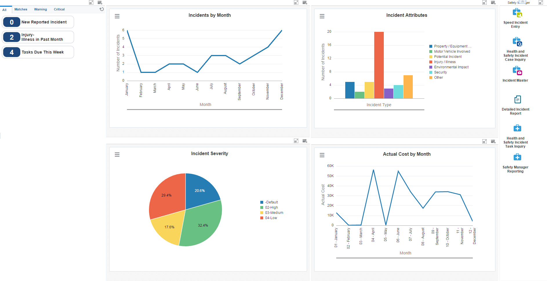 Safety Manager Page