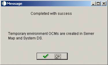 This graphic describes the message dialog