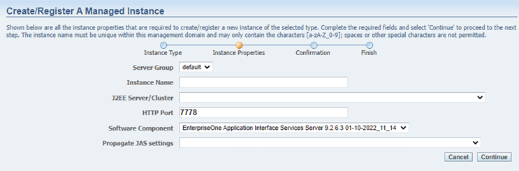 AIS Create Input Fields.