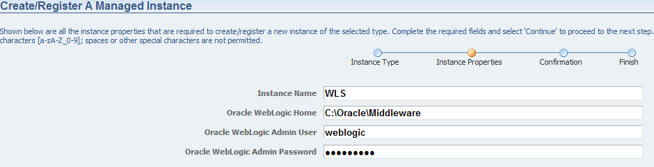 Instance Properties.