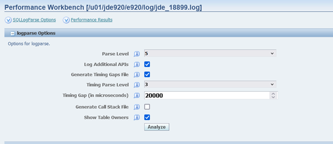 logparse_options