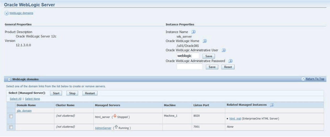 WLS Domains.