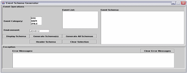 Event Schema Generator