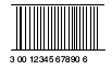 Bar code label SSC-14/EAN-14