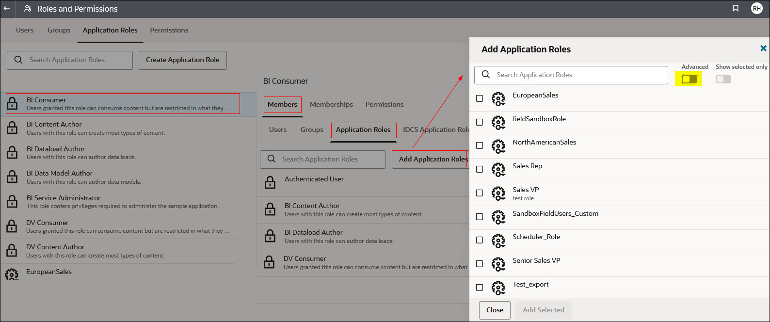 Description of approles_advanced.jpg follows