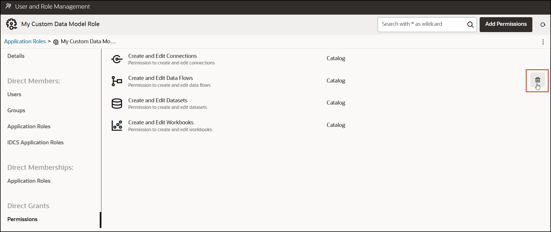 Remove Permission icon