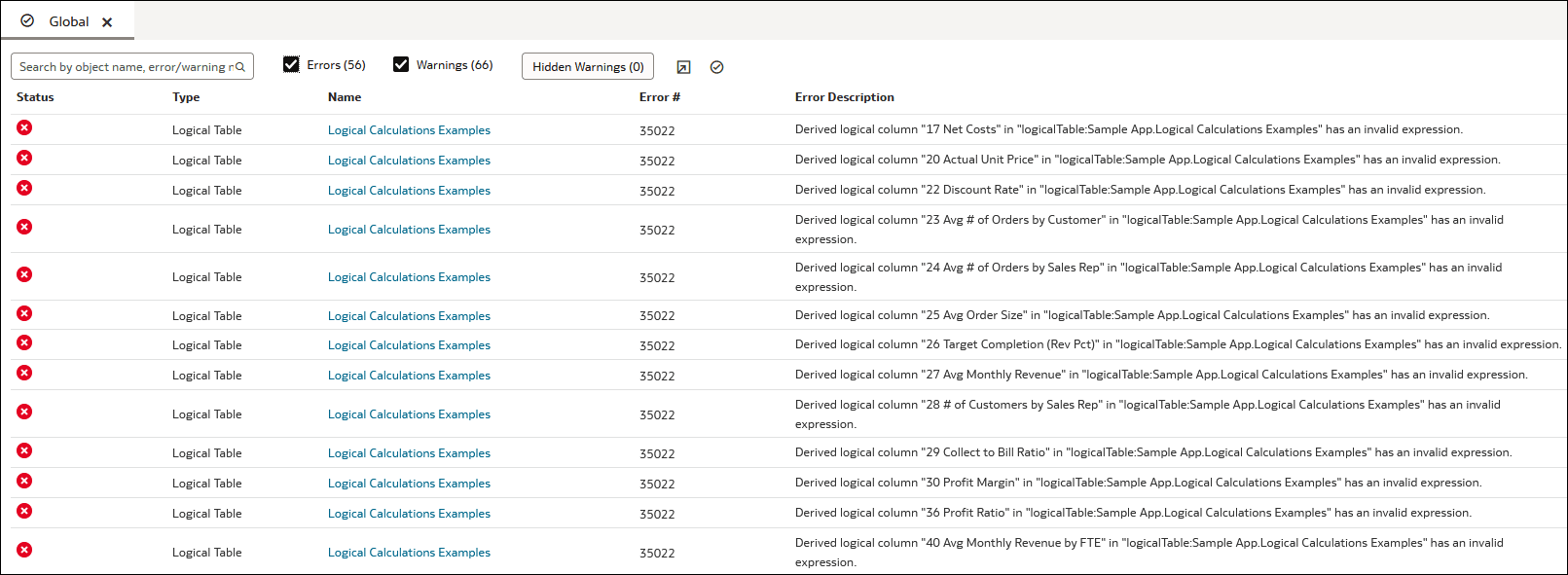 Description of consistency_checker_hide_warn.png follows