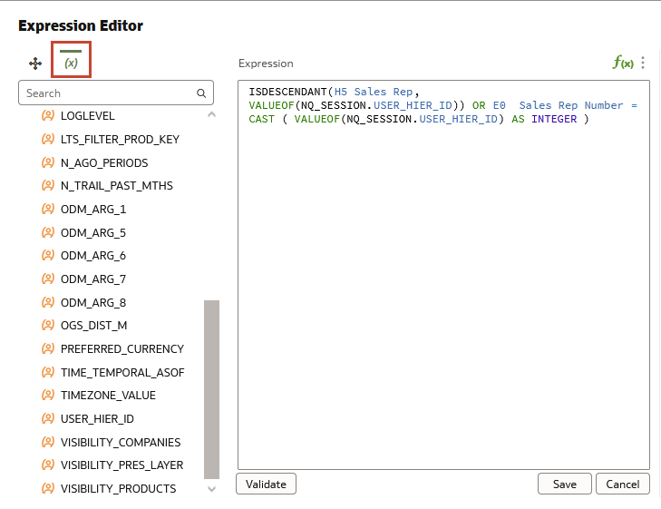 Description of variables_exp_editor.png follows Description of variables_exp_editor.png follows