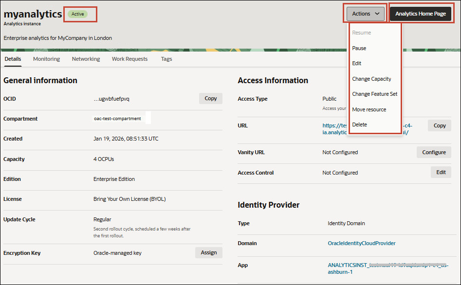 Description of console_oac_open.jpg follows