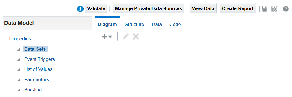 Description of data_model_editor_toolbar.png follows Description of data_model_editor_toolbar.png follows