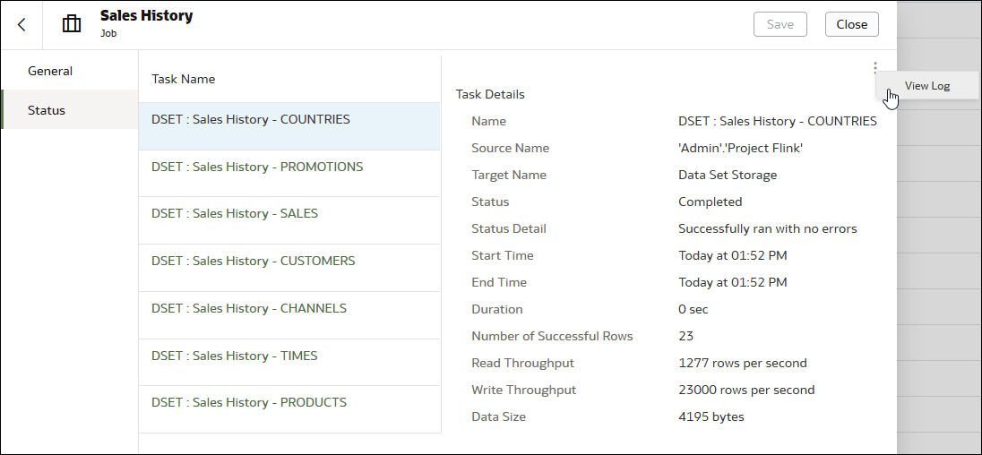 Description of data_set_editor_view_reload_log.png follows Description of data_set_editor_view_reload_log.png follows