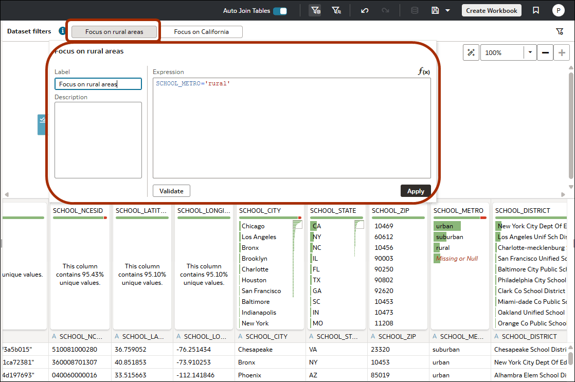 Description of dataset-filters-5.png follows Description of dataset-filters-5.png follows