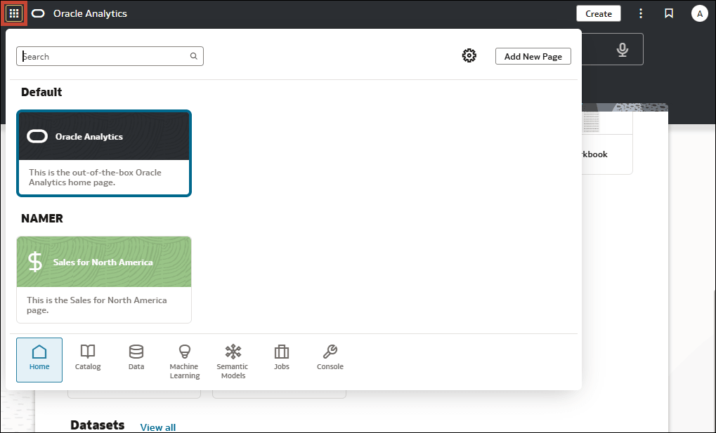 Description of home-page.png follows