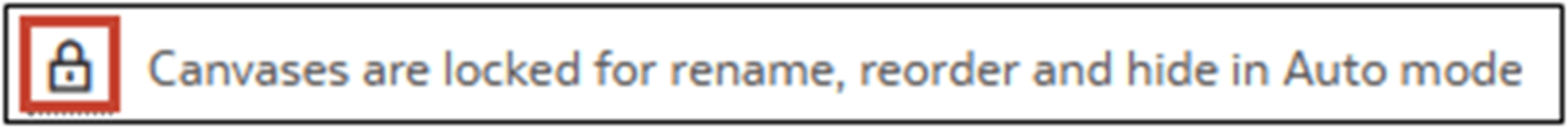 This image shows the mode padlock button