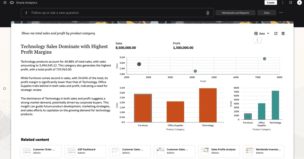 Description of oac_homepage_assistant_result.png follows
