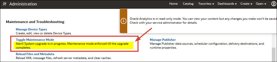 read-only maintenance mode read-only maintenance mode