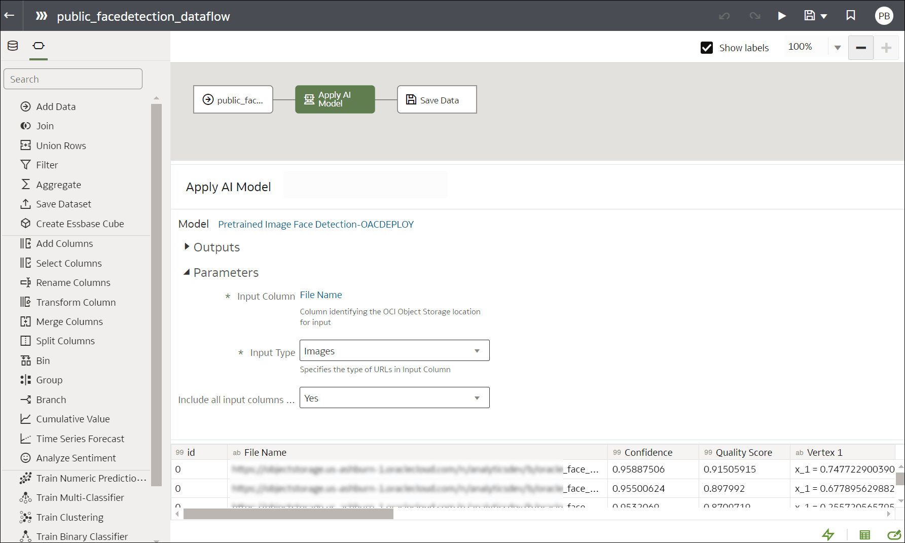 Description of oci-vision-face-recognition.png follows Description of oci-vision-face-recognition.png follows