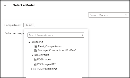 Description of oci_lang_select_compartment.png follows