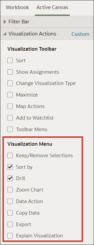 Description of present_canvas_viz_actions_oac_oas.png follows Description of present_canvas_viz_actions_oac_oas.png follows