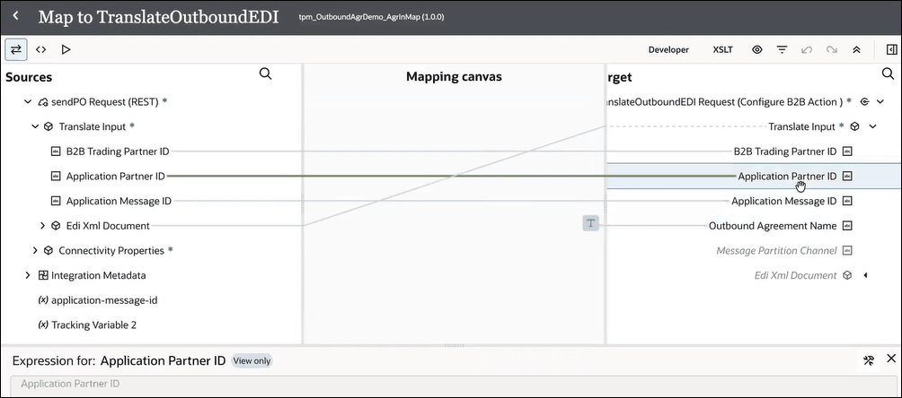 Mapping Application Partner ID Mapping Application Partner ID