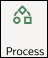 The Process icon for Oracle Integration Generation 2 The Process icon for Oracle Integration Generation 2