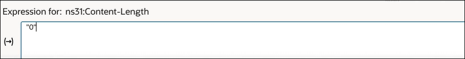 The Expression Builder shows a value of "0" for Content-Length