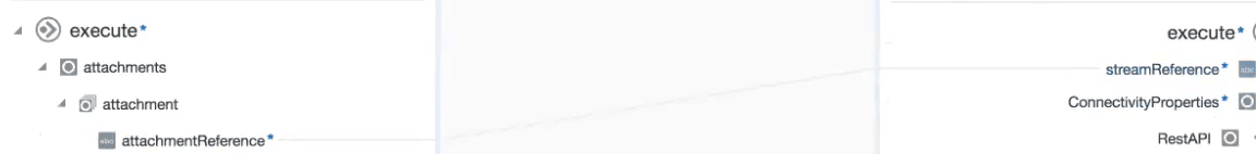 source attachmentReference mapped to target streamReference