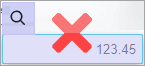 A text box with numbers in it is shaded purple, and a magnifying lens icon appears above it A text box with numbers in it is shaded purple, and a magnifying lens icon appears above it
