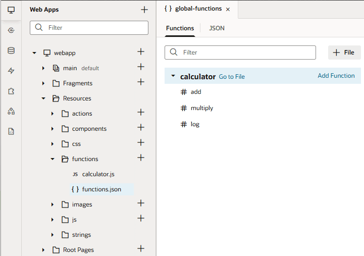Description of globalfunctions-editor-visapp.png follows Description of globalfunctions-editor-visapp.png follows