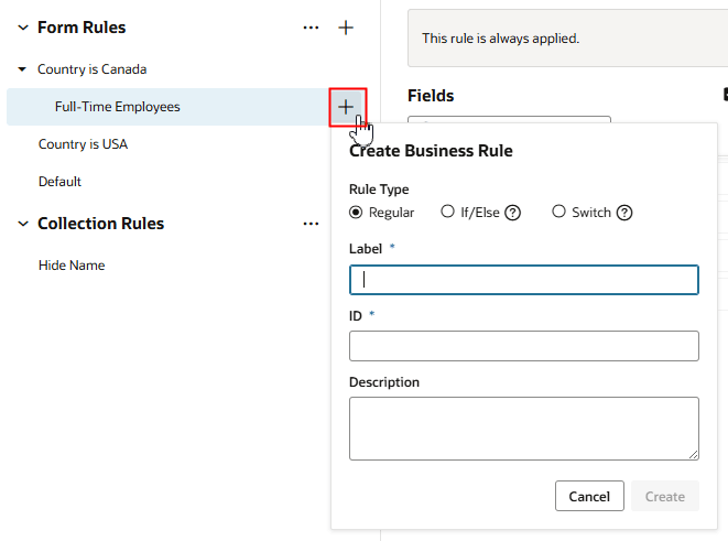 Description of metadata-rules-createnestedrule-vis.png follows Description of metadata-rules-createnestedrule-vis.png follows