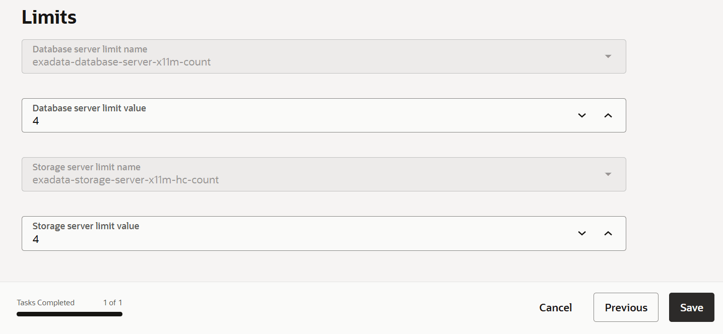 Request Service Limit Increase