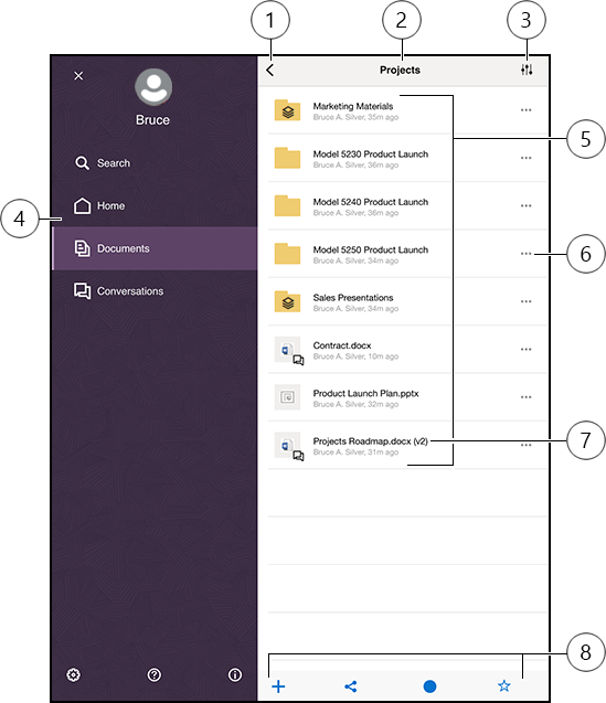 iPad mobile app; described in text iPad mobile app; described in text