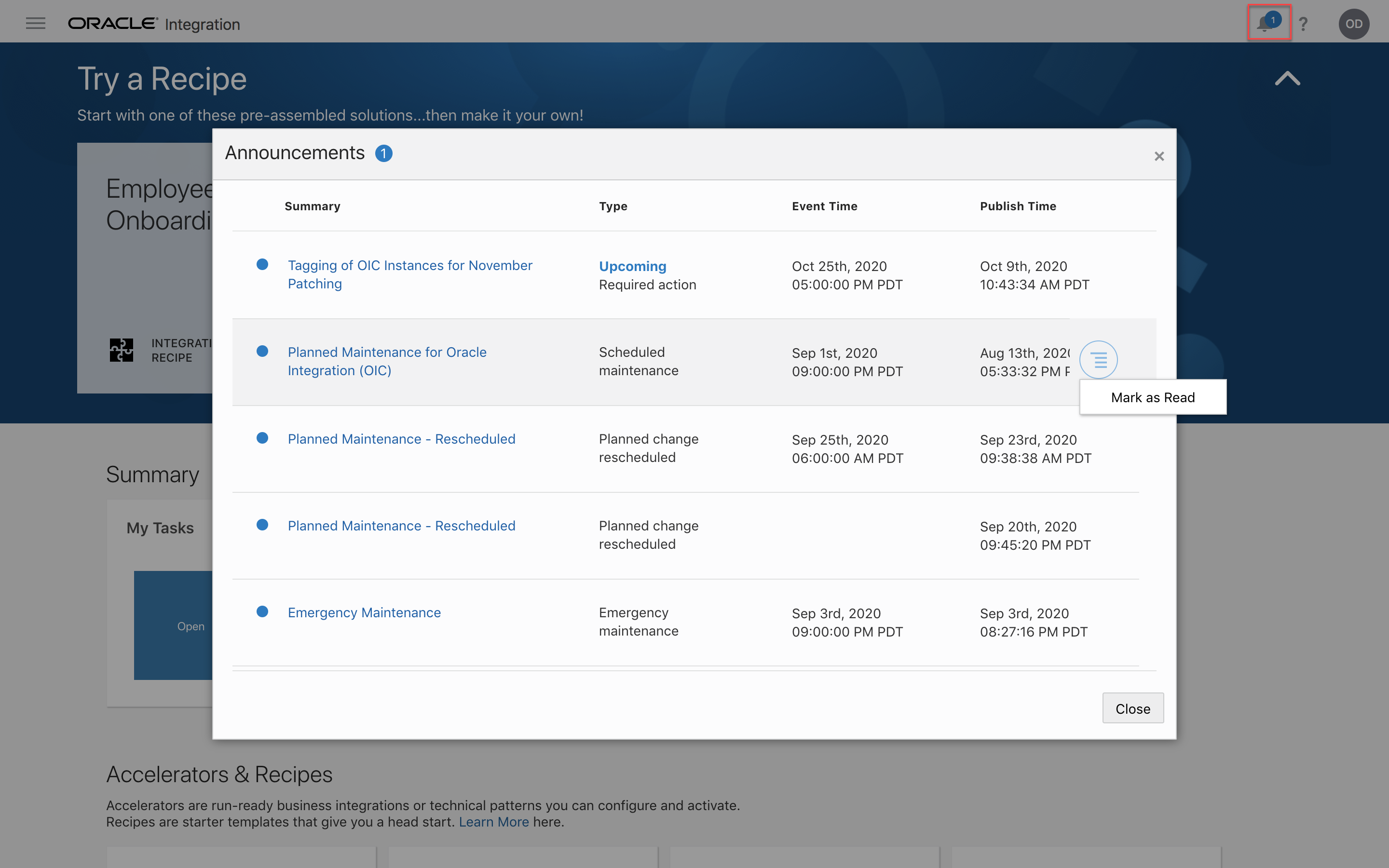 Description of announcements_window.png follows Description of announcements_window.png follows