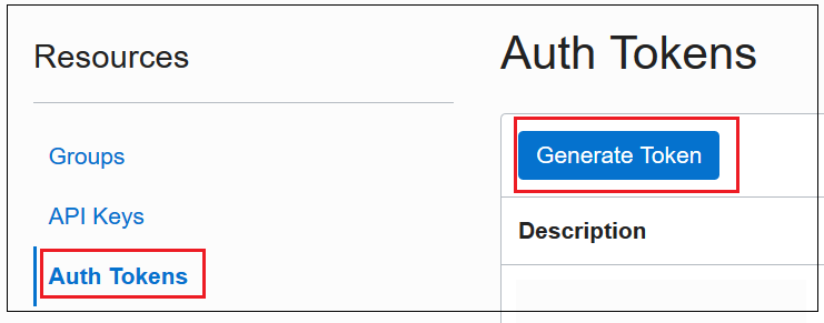 Description of oci-authtoken.png follows
