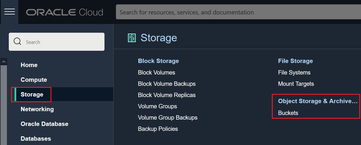 Description of oci-storage-objstr.png follows