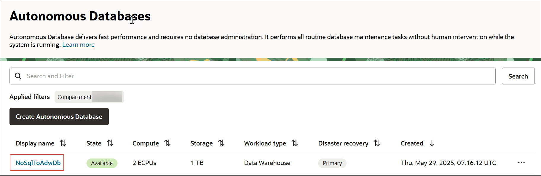 Description of adb-listdb.png follows