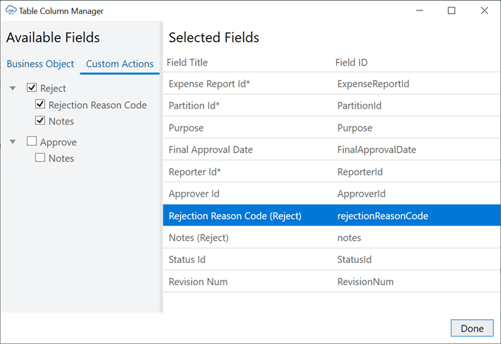 Description of custom_action_columns_available_fields_selected.png follows