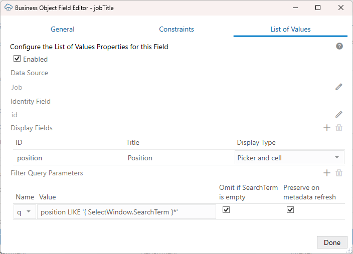 Description of excel-lov-config.png follows Description of excel-lov-config.png follows