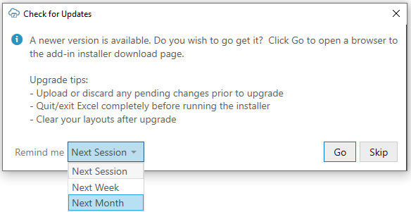 Description of addin-upgrade-prompt.png follows