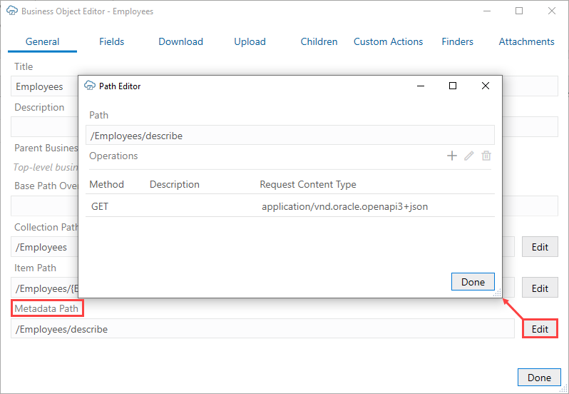 Description of metadata-path-settings.png follows