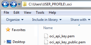 Private and Public key files Private and Public key files