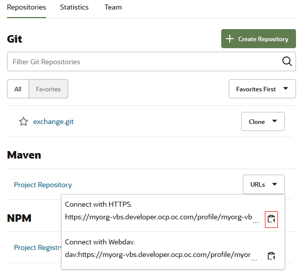 Description of vbs-projecthome-maven-url.png follows